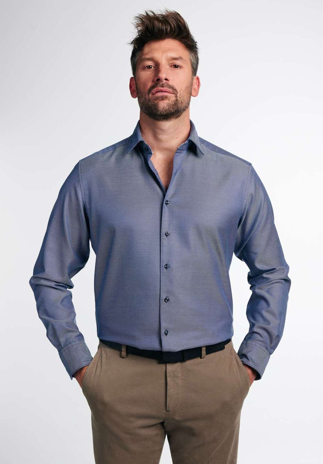Рубашка с длинным рукавом MODERN FIT