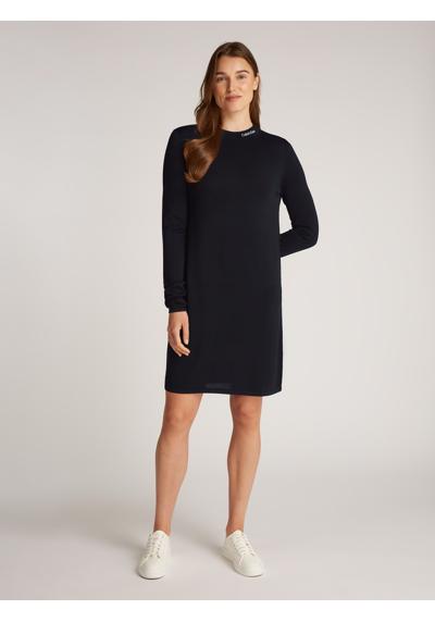 Платье макси с логотипом SMOOTH YARN SWEATER DRESS