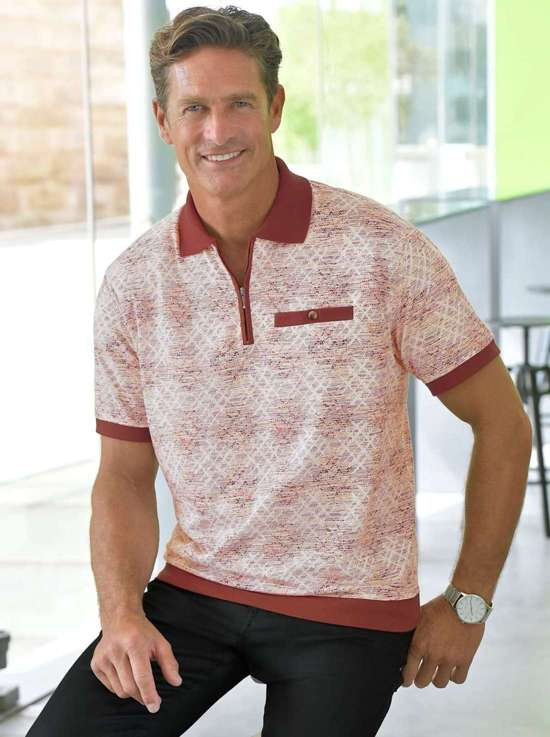 терракотовый-с рисунком