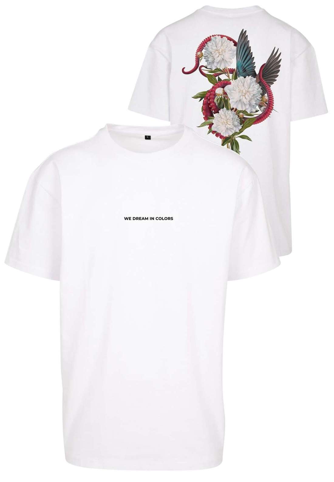Рубашка с коротким рукавом Unisex We Dream in Colors Oversize Tee