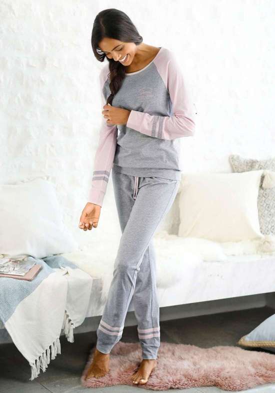 серый-розовый