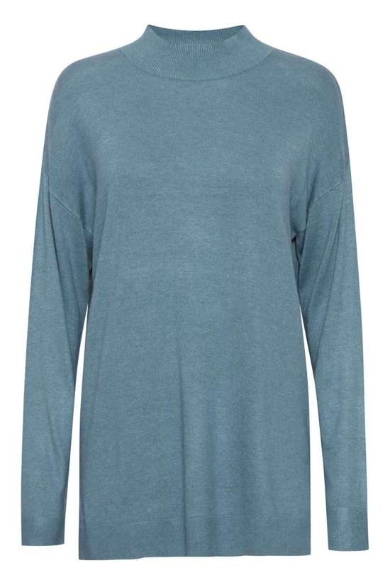 дымчато-голубой меланж