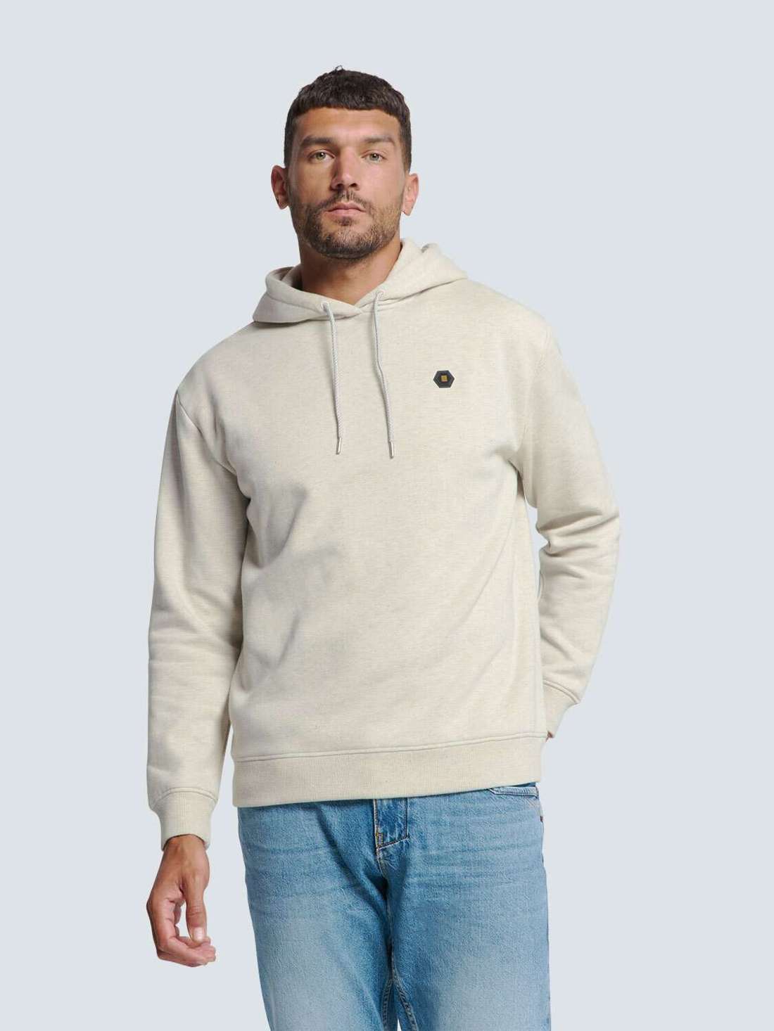 Толстовка с капюшоном No Excess Hoodie mit Mélange