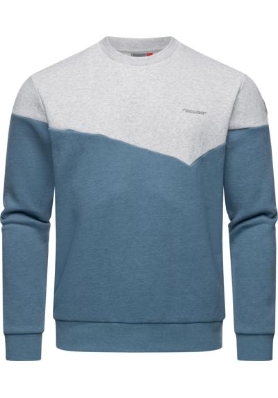 Свитер, мягкий мужской свитер в модном цветовом сочетании.