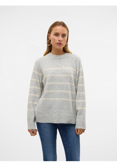 Light Grey Melange Stripes:W. BIRCH