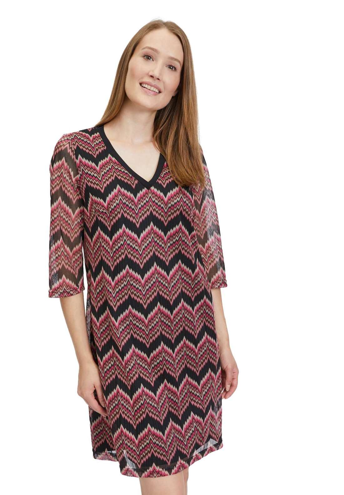 Летнее платье Basic-Kleid mit Muster