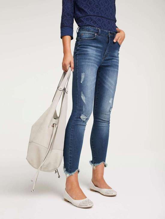 синий деним