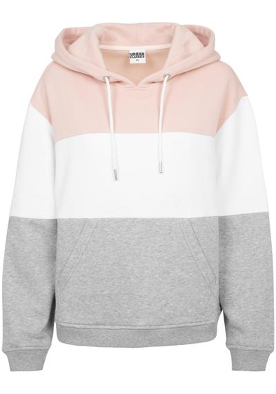 Свитер с круглым вырезом »Urban Classics Damen Ladies Oversize 3-Tone Hoody«