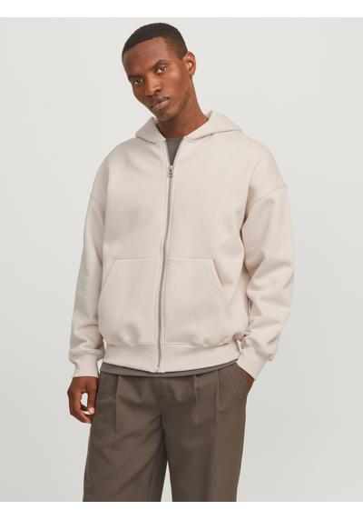 Толстовка с капюшоном и ребристыми манжетами JJEURBAN EDGE SWEAT ZIP HOOD NOOS