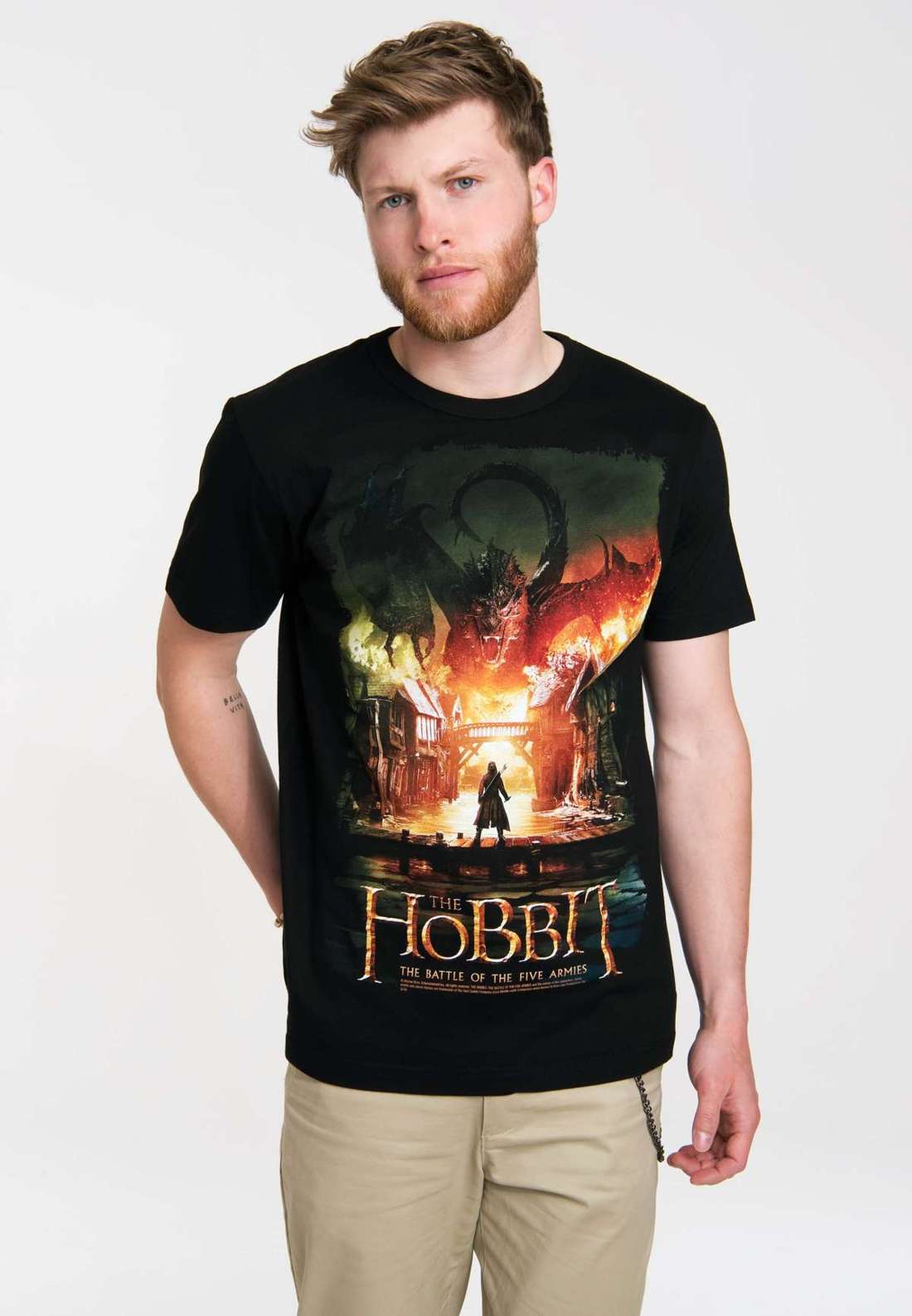 Футболка с великолепным мотивом из фильма Der Hobbit: Die Schlacht der Fünf Heere