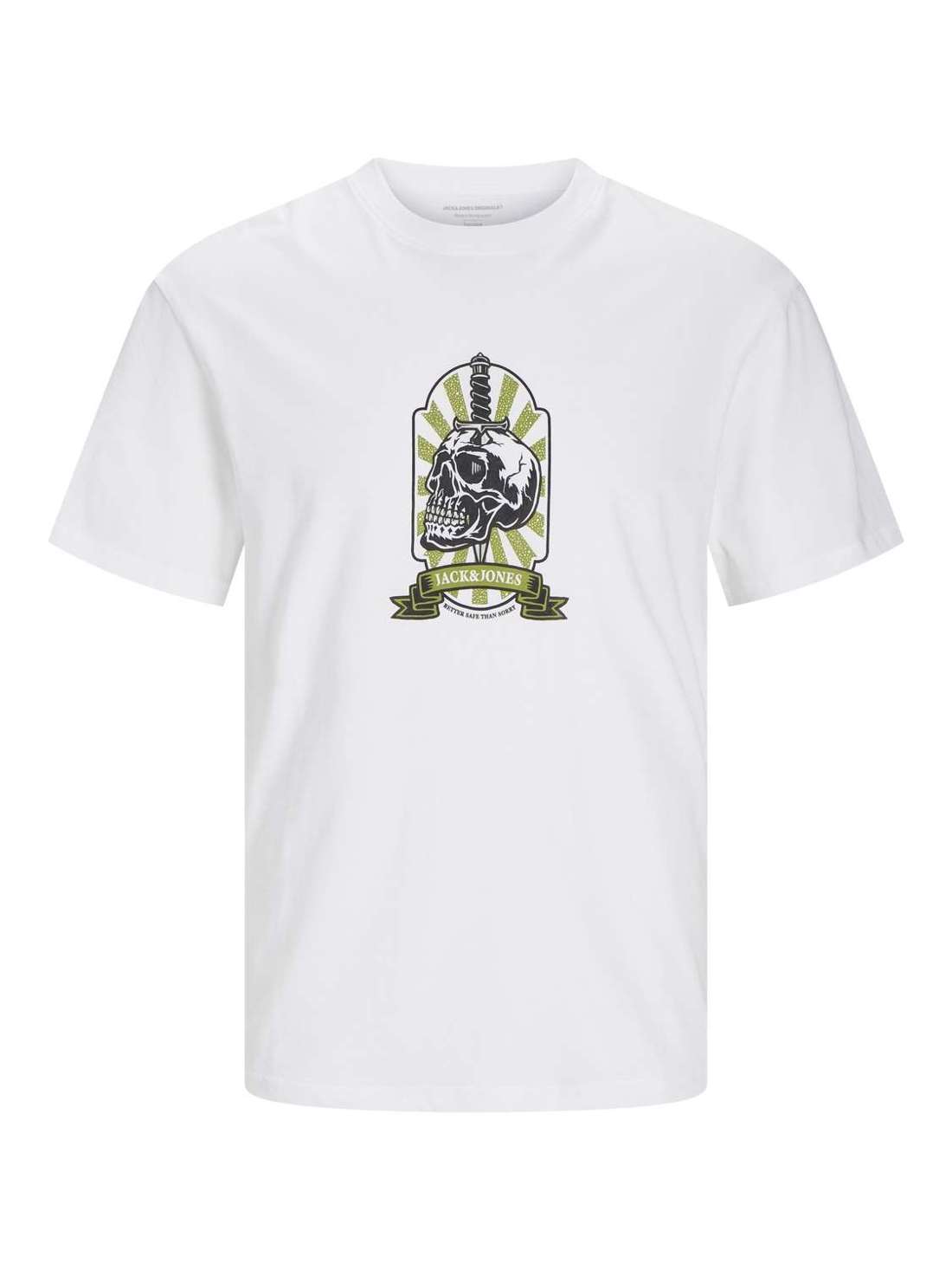 рубашка с круглым вырезом JORSEVEN SKULL TEE SS CREW NECK SN
