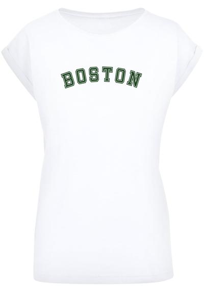 футболка Damen Ladies Boston Extended Shoulder Tee