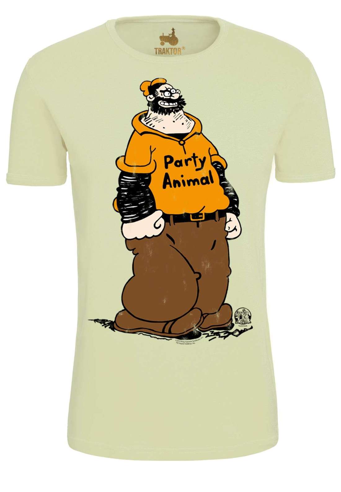 Футболка с модным комиксным принтом Popeye – Brutus Party Animal