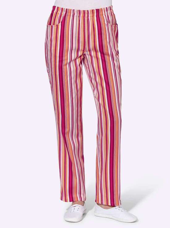 абрикосовый-красный -в полоску