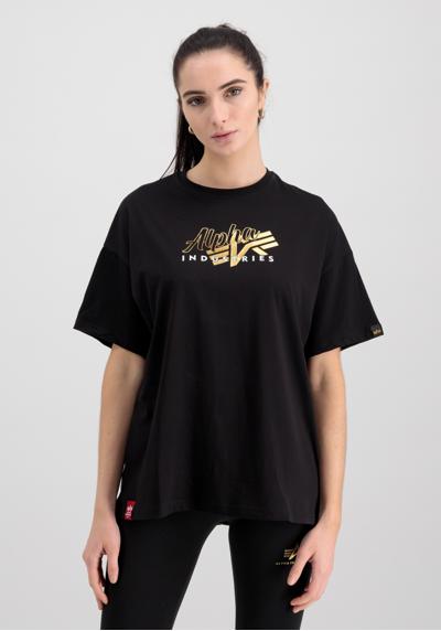 футболка Women - T-Shirts Gold Logo Oversized T Wmn