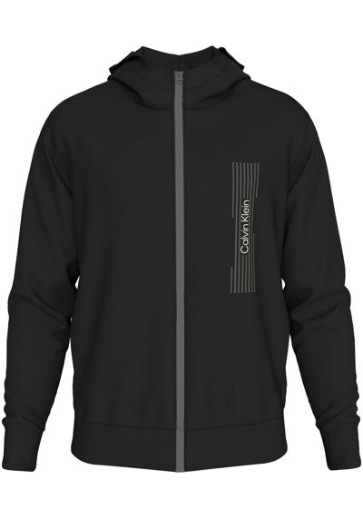 Толстовка больших размеров с надписью-логотипом»BT_HORIZONTAL LOGO ZIP HOODIE«