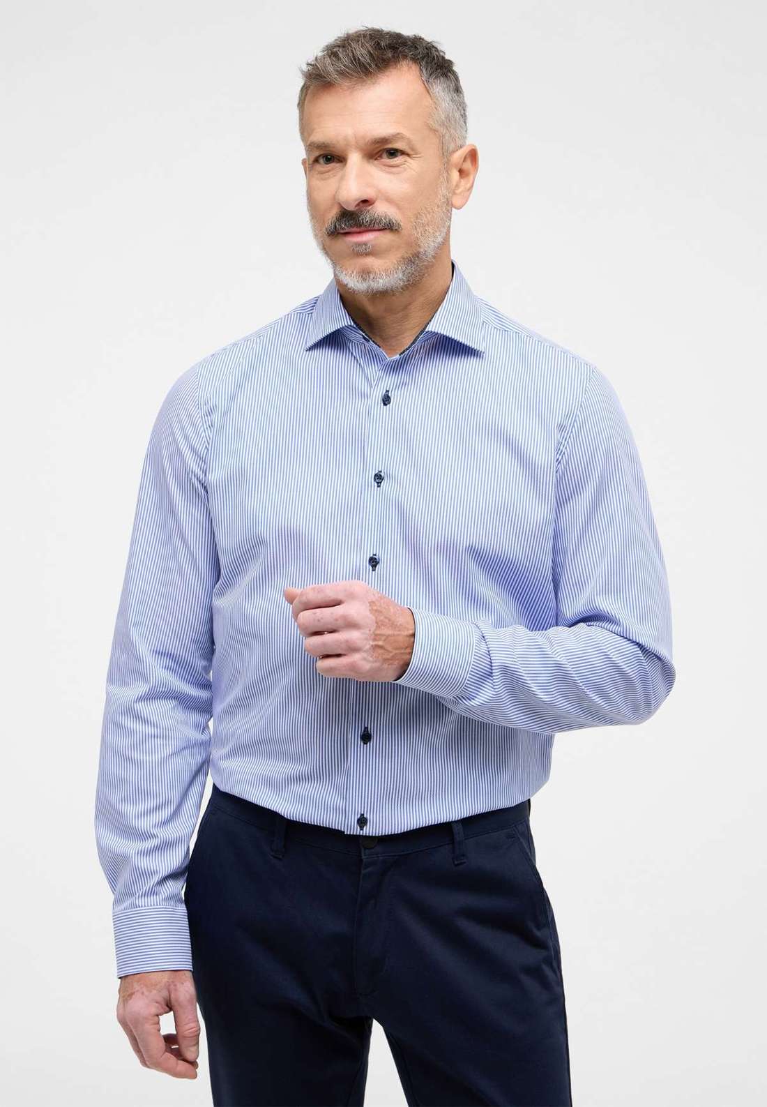 Рубашка с длинным рукавом SLIM FIT