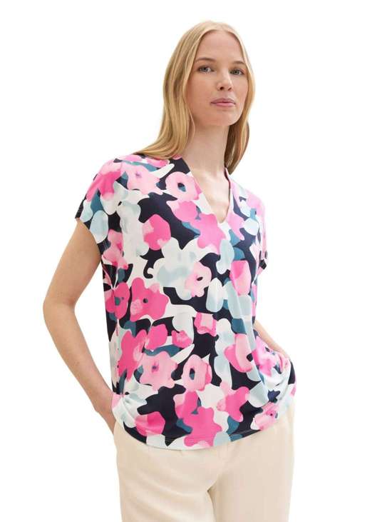 pink colorful floral design