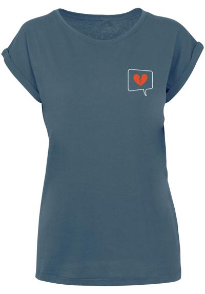 футболка Damen Ladies Heartbreak X Extended Shoulder Tee