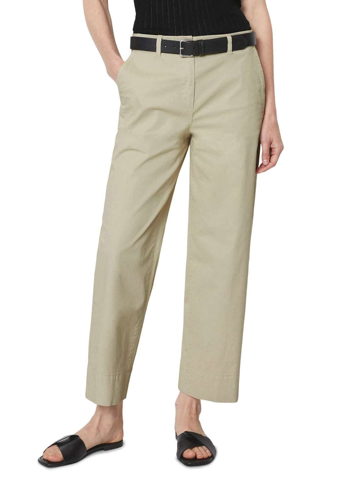 Чинос aus feinem Twill-Stretch