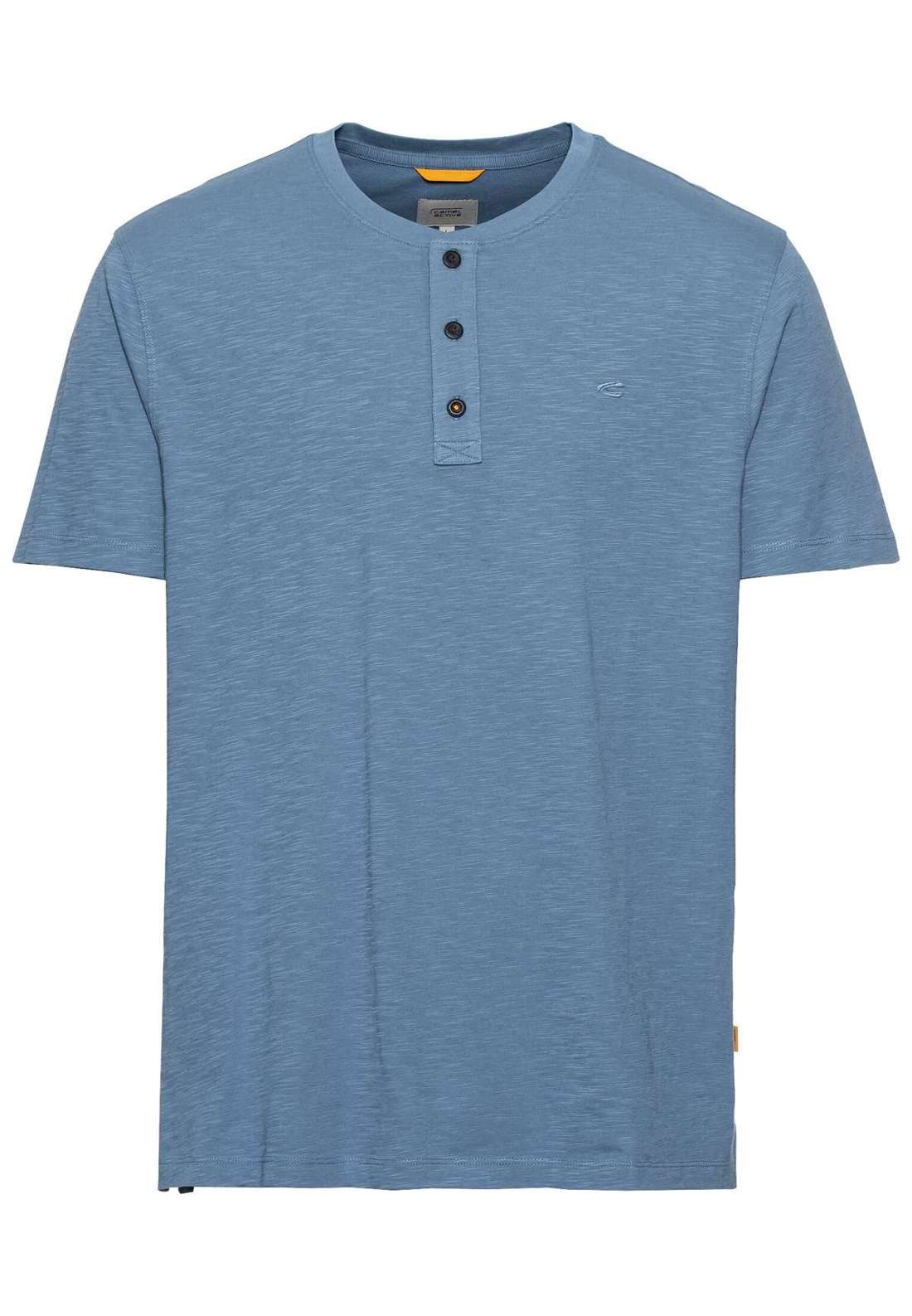 Рубашка Henley с застежкой на 3 пуговицы