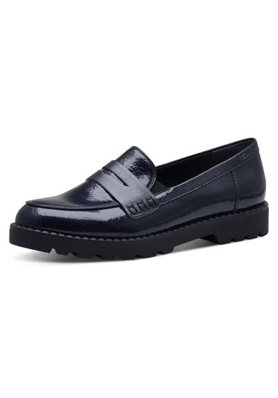 navy glänzend