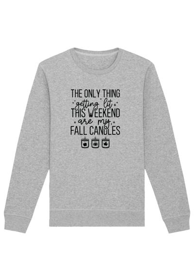 толстовка getting lit fall candles