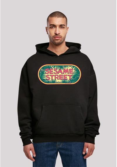 Толстовка с капюшоном Sesamstraße Jungle Logo