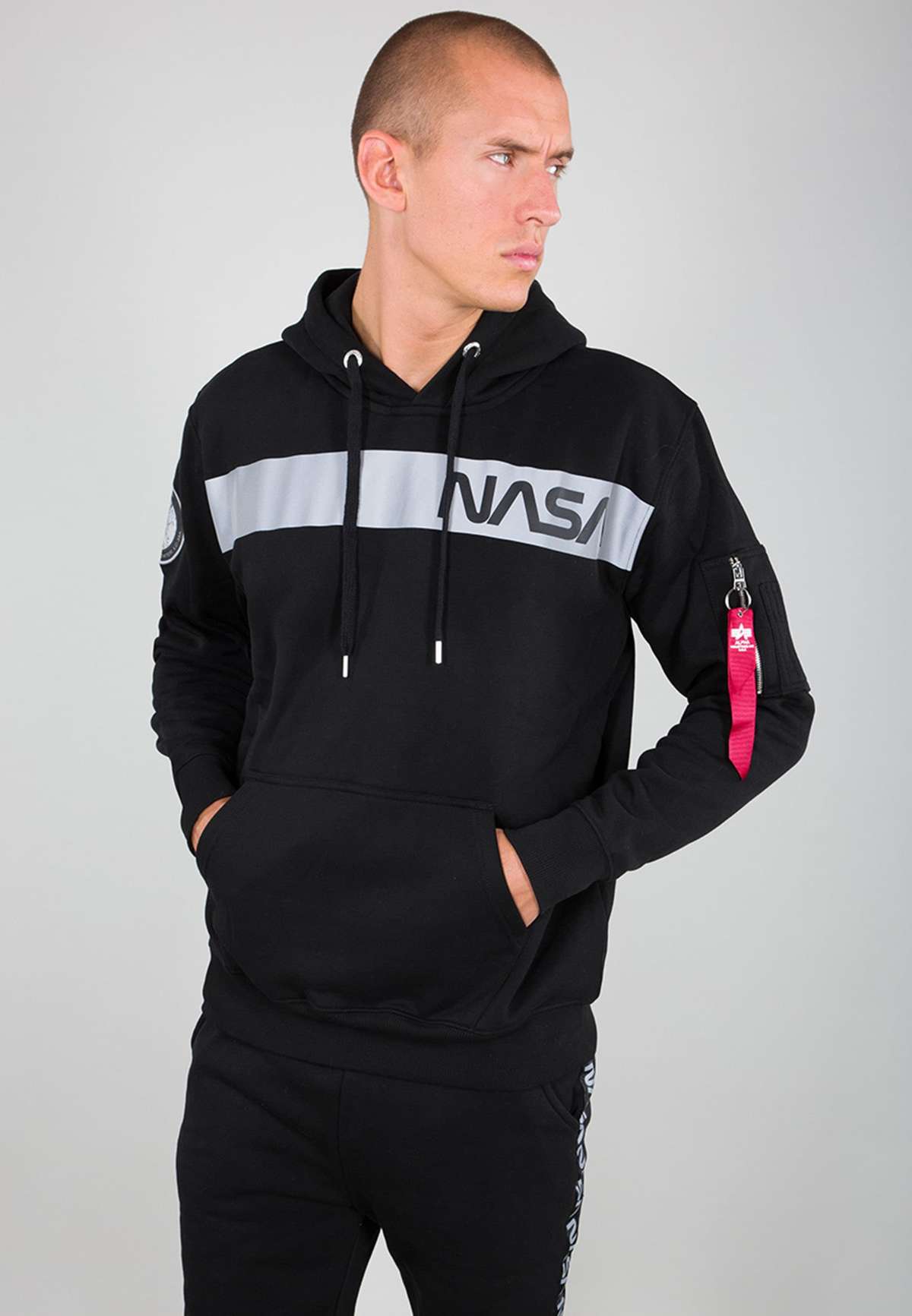 Толстовка с капюшоном»Men - Hoodies NASA RS Hoodie«