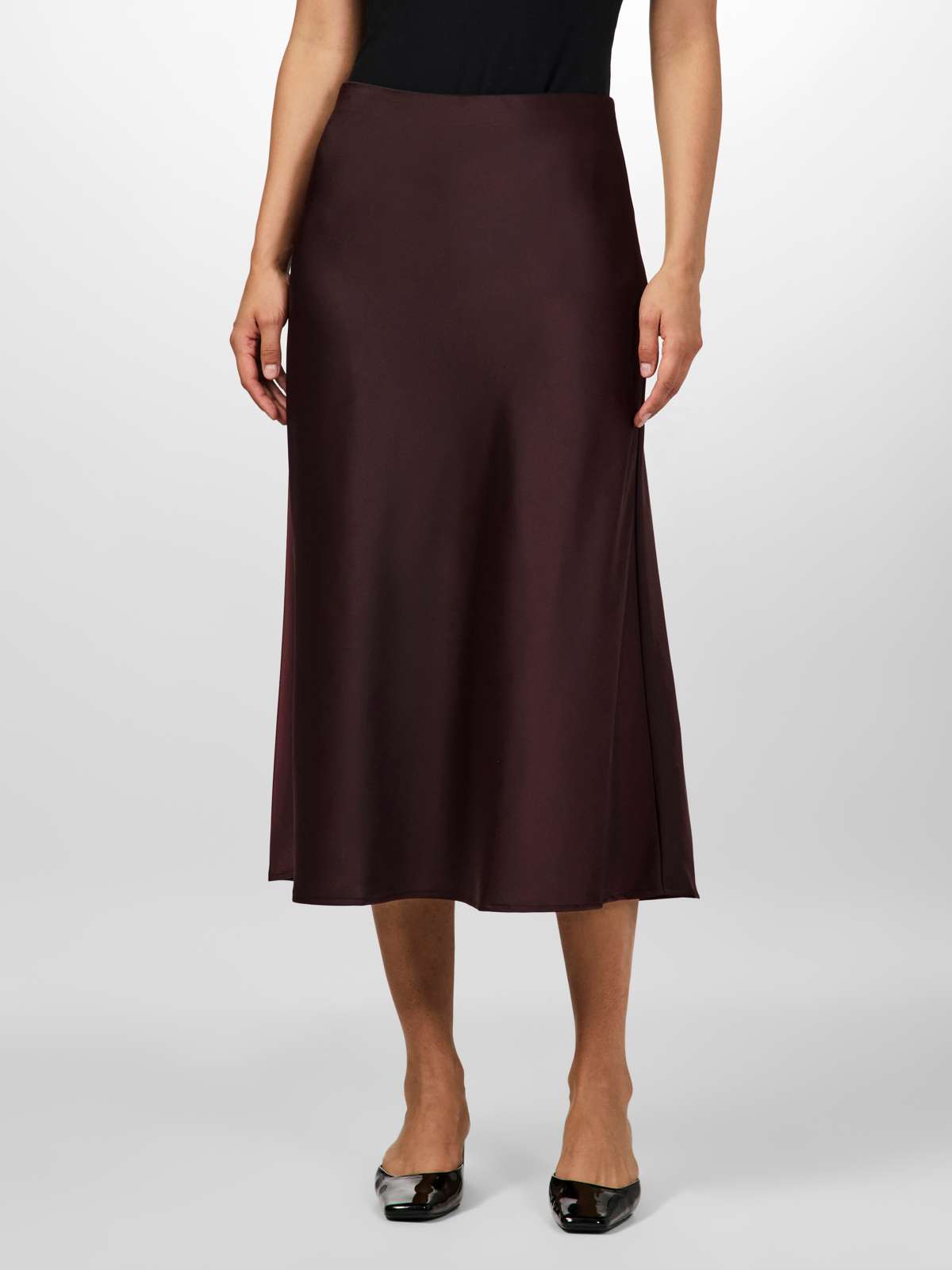 юбка-миди YASPELLA HW MIDI SKIRT S. NOOS