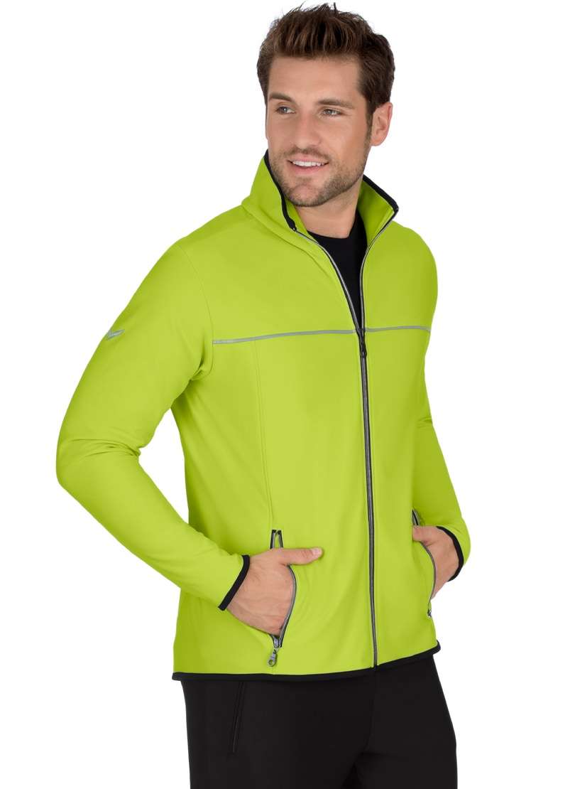 Тренировочная куртка TRIGEMA Praktische Sportjacke aus Microfaser