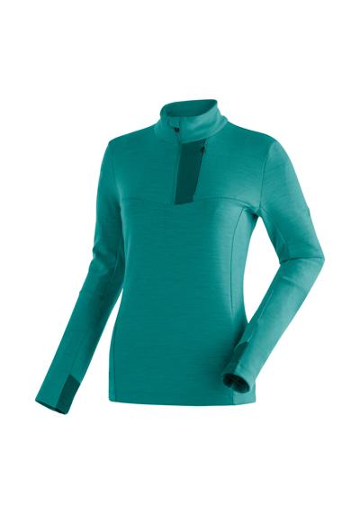 Функциональная рубашка, функциональный средний слой для женщин, высокая воздухопроницаемость.
