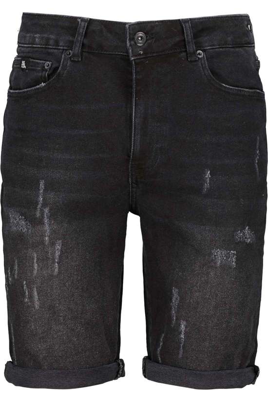 black denim washed