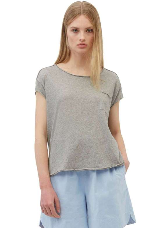 серый меланж