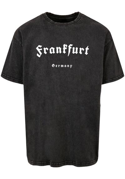 футболка Herren Frankfurt X Acid Washed Heavy Oversize Tee