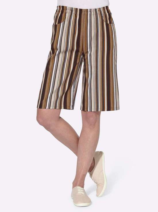 темно-коричневый-в полоску