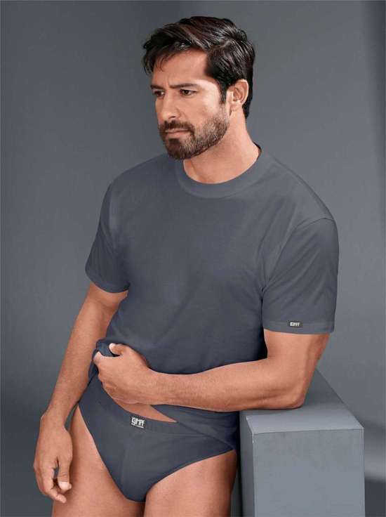 mittelgrau + weinrot