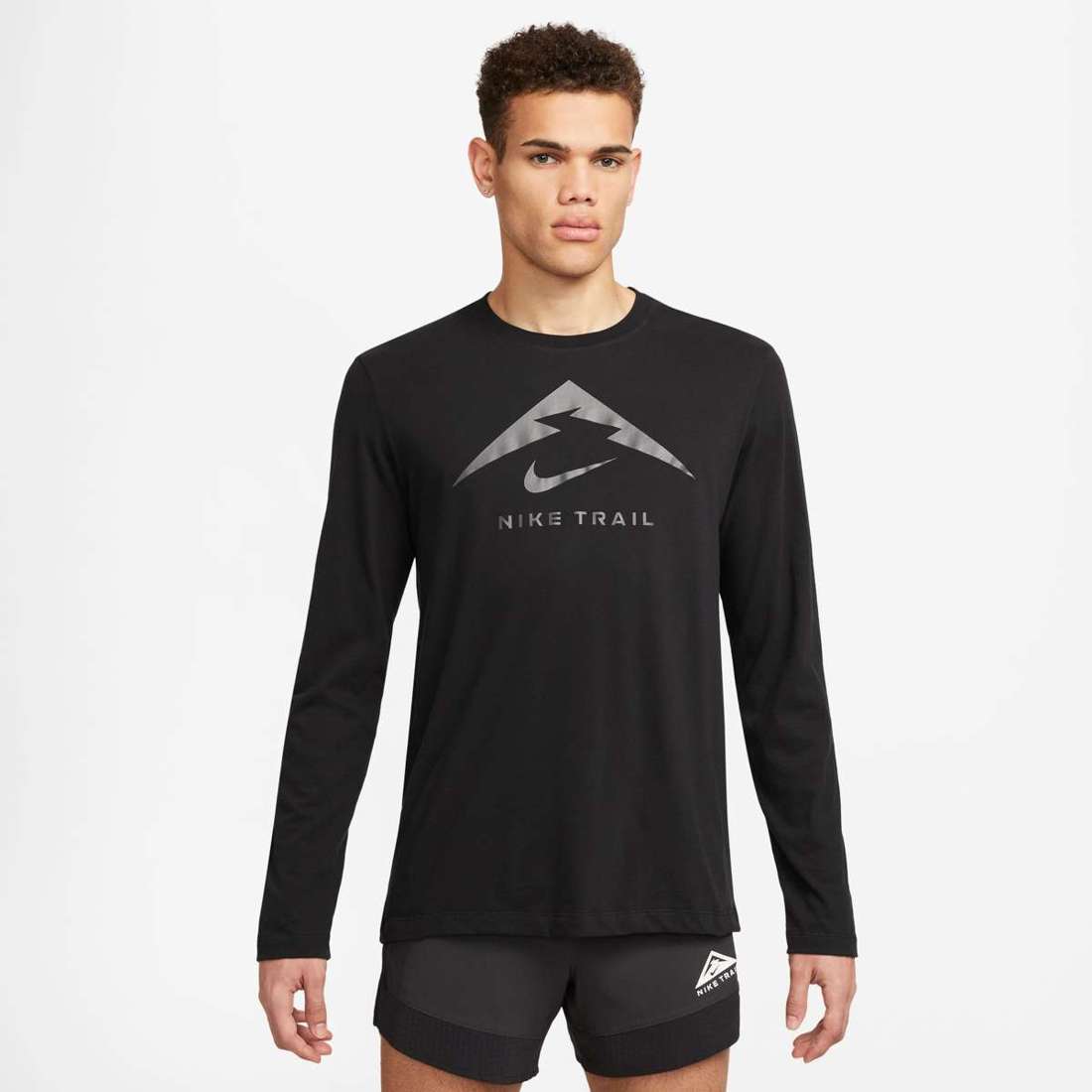 Беговая рубашка DRI-FIT MEN`S LONG-SLEEVE TRAIL RUNNING T-SHIRT