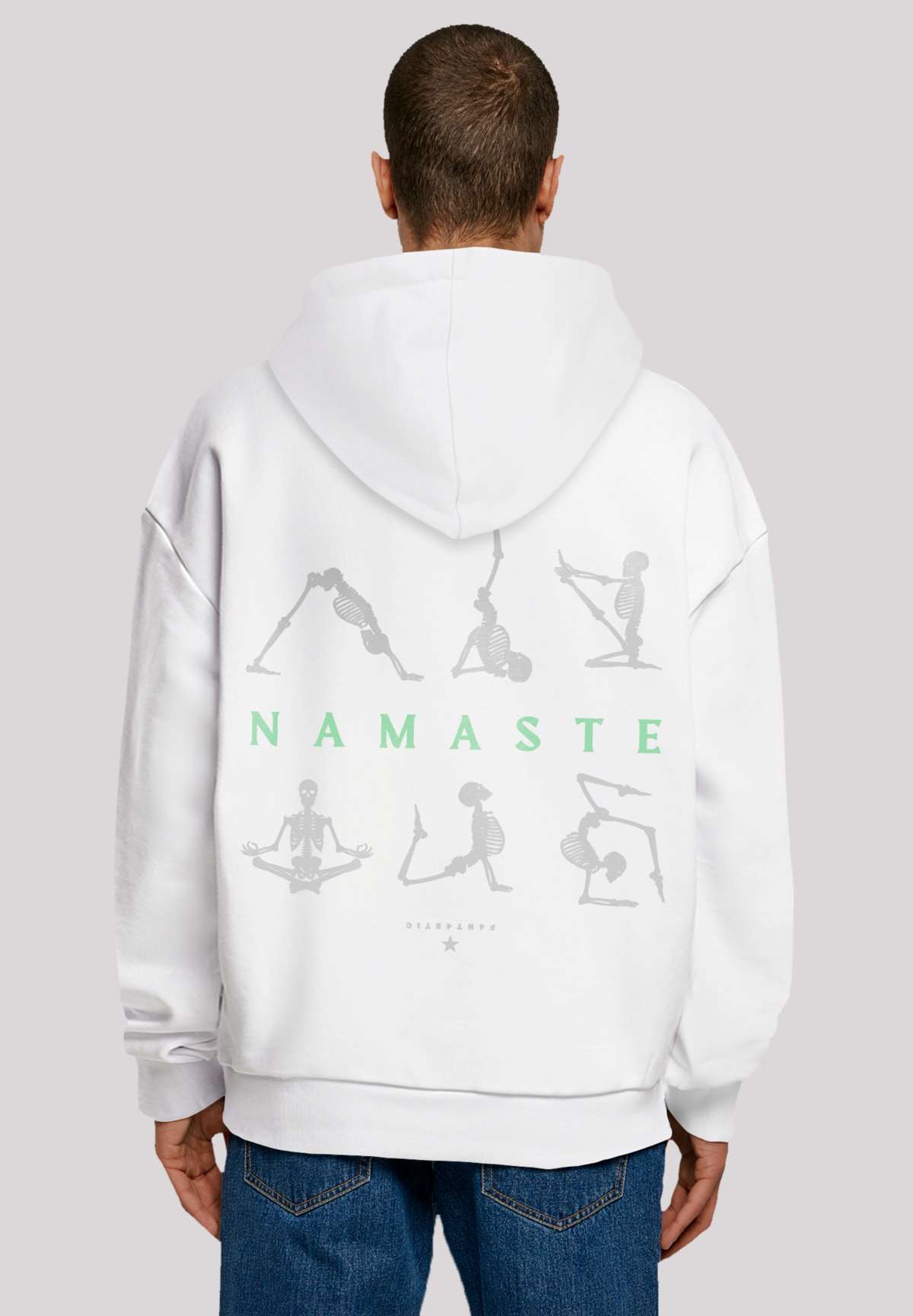 Толстовка с капюшоном Namaste Yoga Skelett Halloween