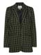 parrot green houndstooth