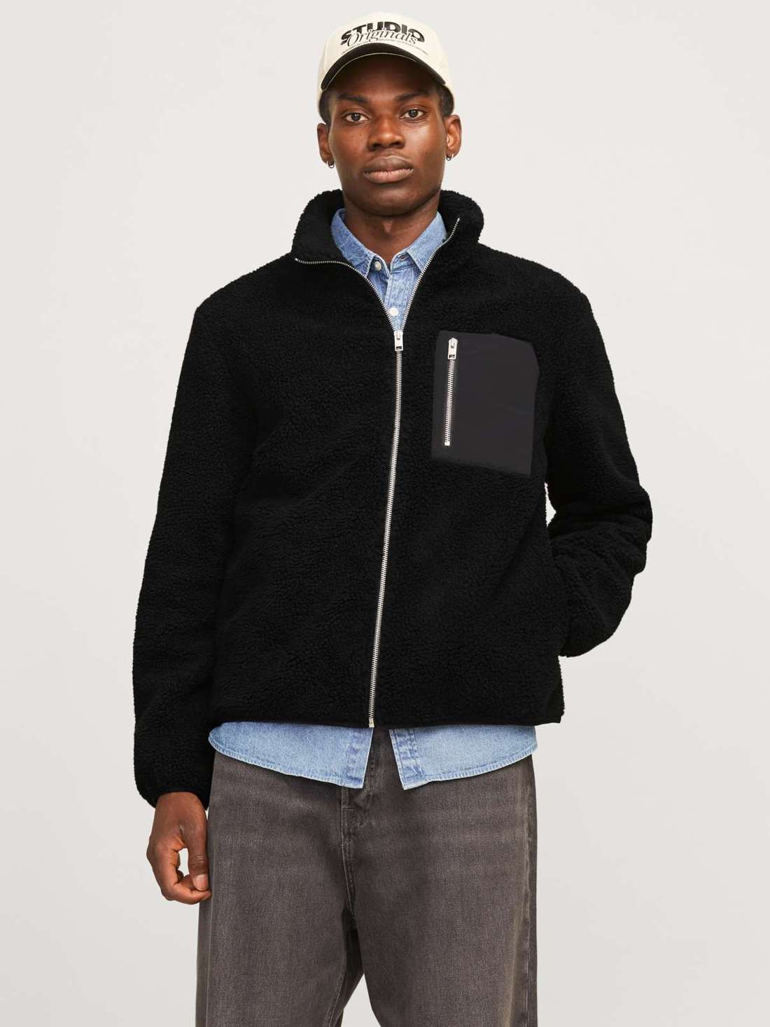 Короткая куртка JJEBRADLEY TEDDY JACKET NOOS