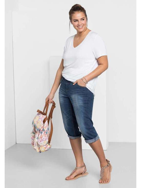 синий деним