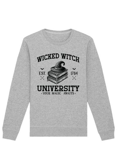 толстовка Halloween University Wicked witch