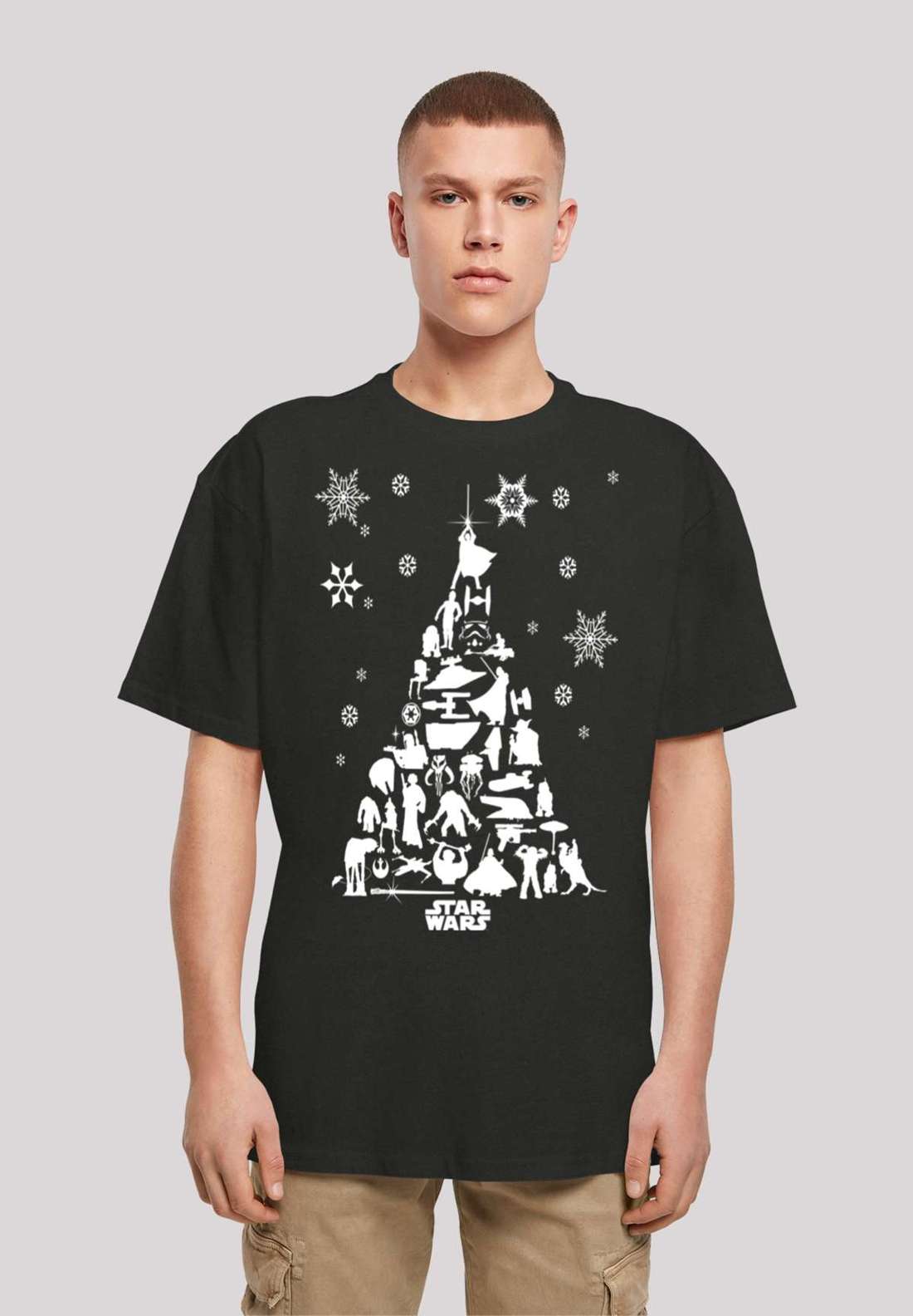 футболка Star Wars Christmas Weihnachtsbaum