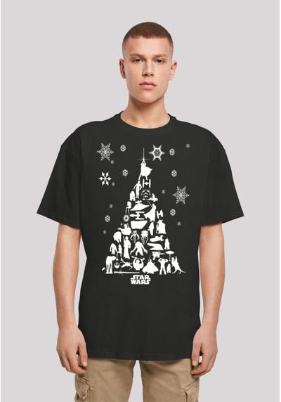 футболка Star Wars Christmas Weihnachtsbaum