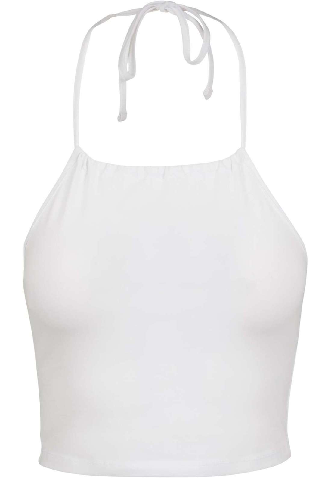 Мышечная рубашка Urban Classics Damen Ladies Cropped Neckholder Top