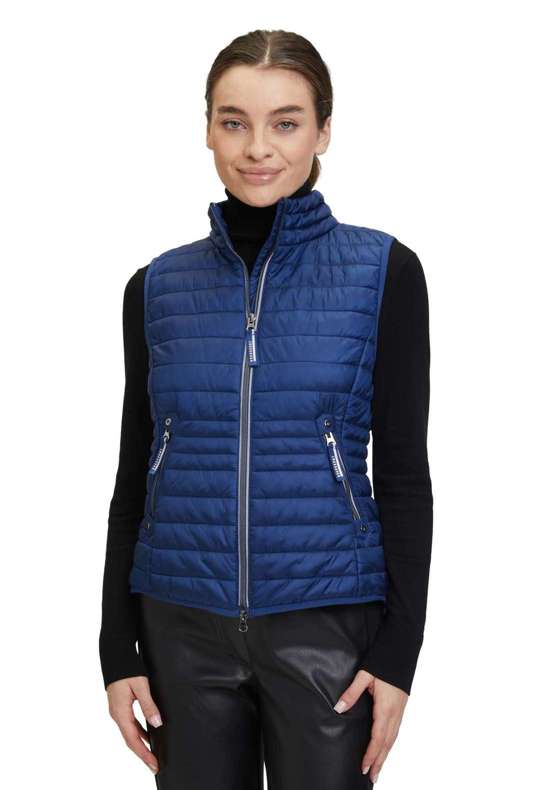 голубой с принтом