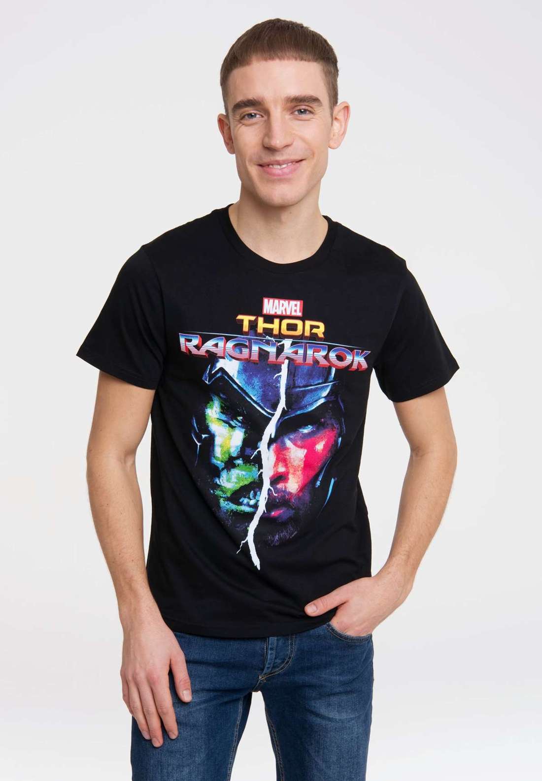 Футболка с классным принтом Тора спереди Marvel - Thor Ragnarok