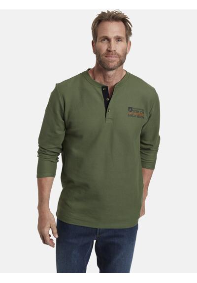 Рубашка с длинными рукавами вафельной структуры Langarmshirt IVOR