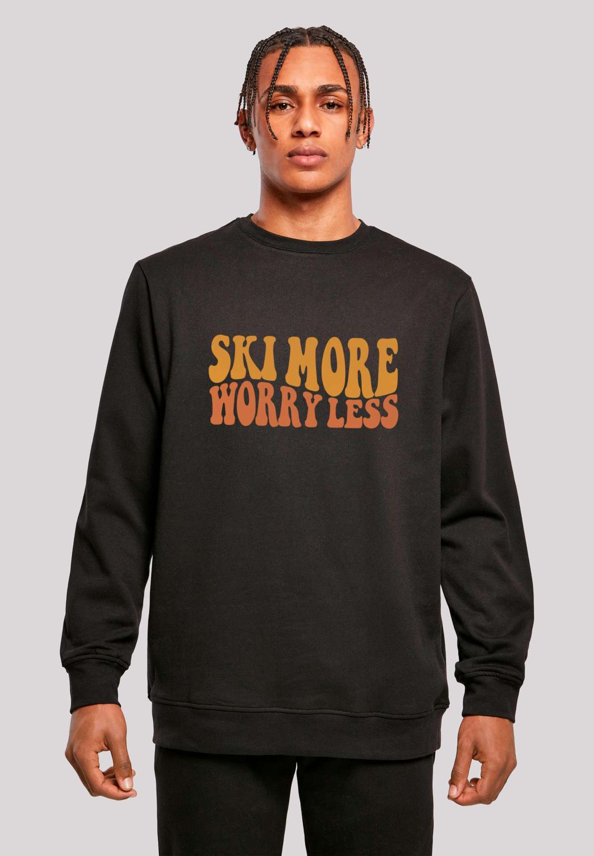 толстовка Ski More Worry Less